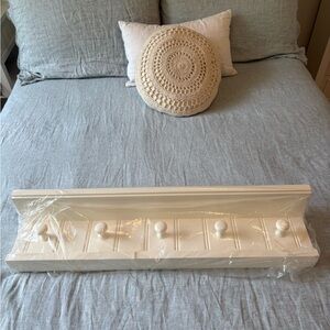 Set of 4 Brand New White Pottery Barn Wall Shelves (Never Used, In Boxes)